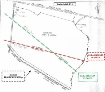 Lote/Terreno para alugar, 234700m² no , Caucaia