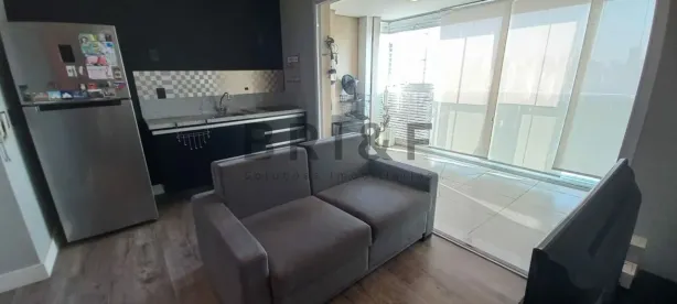 Apartamento com 1 Quarto para alugar, 40m² no Cidade Monções, São Paulo