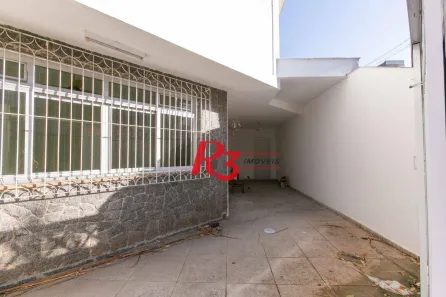 Sobrado com 3 Quartos para venda ou aluguel, 157m² no Aparecida, Santos