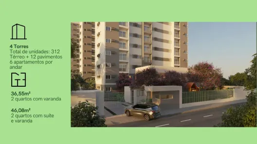 Apartamento com 2 Quartos à venda, 46m² no Barro, Recife