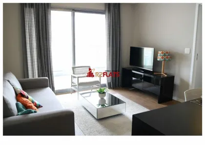 Apartamento com 1 Quarto para alugar, 65m² no Vila Nova Conceição, São Paulo