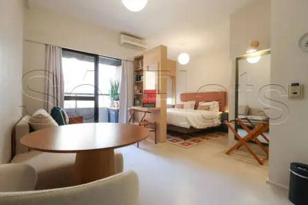 Flat com 1 Quarto para alugar, 30m² no Jardim Paulista, São Paulo