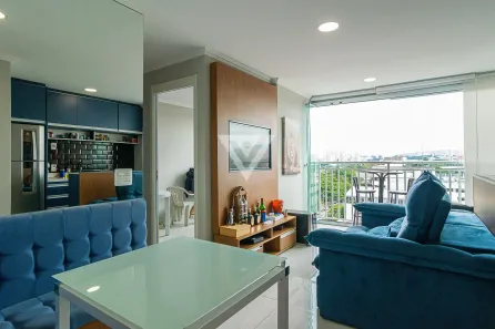 Apartamento com 2 Quartos à venda, 46m² no Parque Industrial Tomas Edson, São Paulo