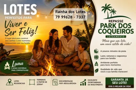 Lote/Terreno à venda, 200m² no , Barra dos Coqueiros