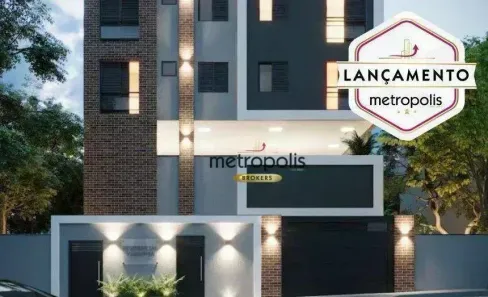 Apartamento com 2 Quartos à venda, 46m² no Vila Príncipe de Gales, Santo André