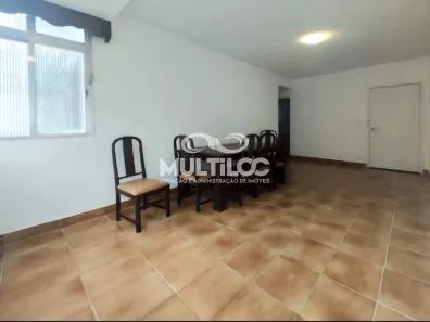 Apartamento com 3 Quartos para alugar, 80m² no Pompéia, Santos
