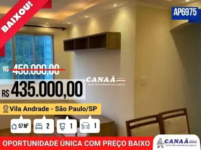 Apartamento com 2 Quartos à venda, 57m² no Vila Andrade, São Paulo