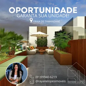 Apartamento com 2 Quartos à venda, 70m² no Tamandaré, Praia de Tamandaré