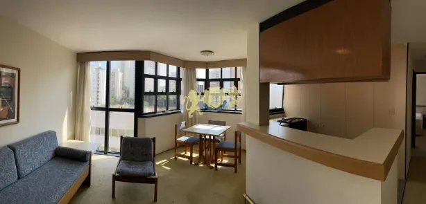 Flat com 1 Quarto para alugar, 51m² no Campo Belo, São Paulo