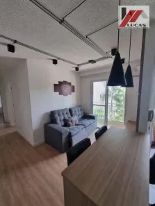 Apartamento com 2 Quartos para alugar, 48m² no Jardim Marilu, Carapicuíba