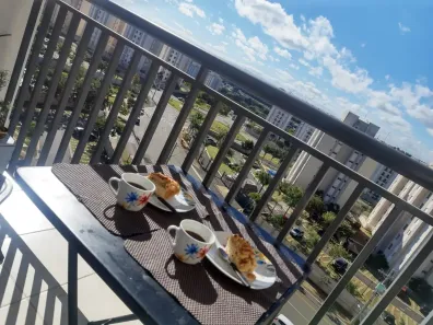 Apartamento com 2 Quartos para alugar, 57m² no Loteamento Residencial Viva Vista, Sumaré
