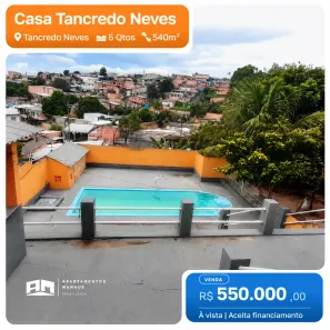 Casa com 5 Quartos à venda, 540m² no Tancredo Neves, Manaus
