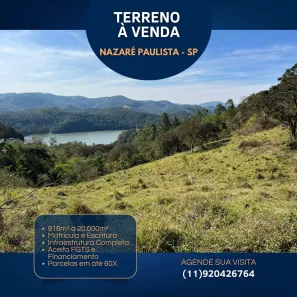 Lote/Terreno à venda, 1200m² no Centro, Atibaia