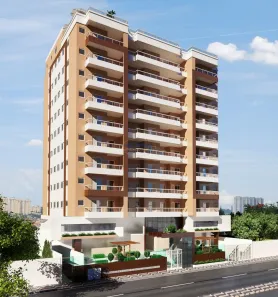 Apartamento com 2 Quartos à venda, 66m² no Ocian, Praia Grande