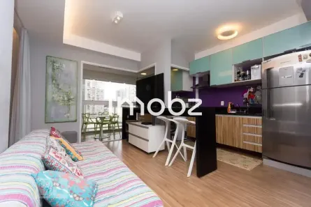 Kitnet com 1 Quarto à venda, 40m² no Pinheiros, São Paulo