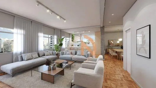Apartamento com 3 Quartos à venda, 230m² no Higienópolis, São Paulo