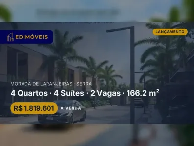 Casa com 4 Quartos à venda, 166m² no Morada de Laranjeiras, Serra