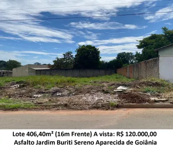 Lote/Terreno à venda, 406m² no Jardim Buriti Sereno, Aparecida de Goiânia