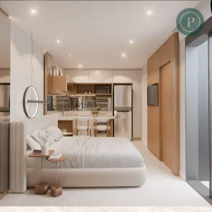 Apartamento com 1 Quarto à venda, 16m² no Bigorrilho, Curitiba