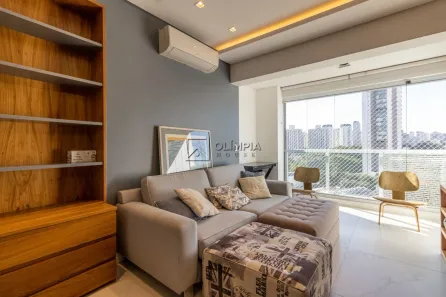 Apartamento com 2 Quartos para alugar, 72m² no Brooklin Paulista, São Paulo