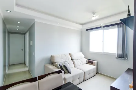Apartamento com 2 Quartos para alugar, 44m² no Cocaia, Guarulhos