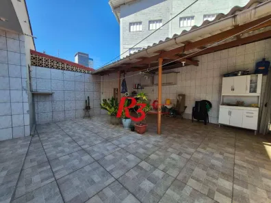 Sobrado com 3 Quartos à venda, 140m² no Vila Mathias, Santos