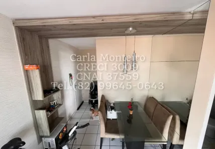 Apartamento com 2 Quartos à venda, 51m² no Tabuleiro do Martins, Maceió