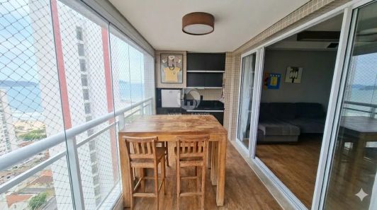 Apartamento com 3 Quartos à venda, 100m² no José Menino, Santos