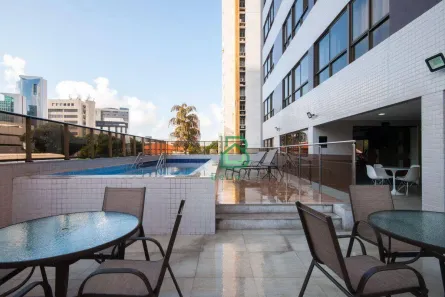Apartamento com 2 Quartos para alugar, 45m² no Paissandu, Recife