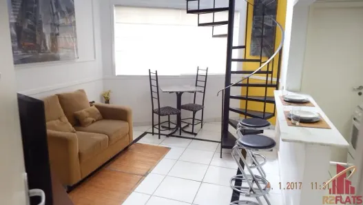 Flat com 1 Quarto para alugar, 45m² no Vila Nova Conceição, São Paulo