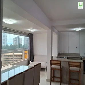 Apartamento com 1 Quarto para alugar, 53m² no Vila da Serra, Nova Lima