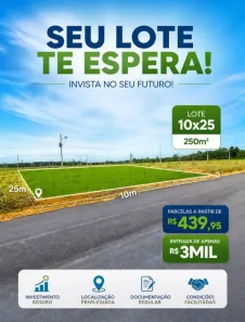 Lote/Terreno à venda, 250m² no Iranduba, Iranduba