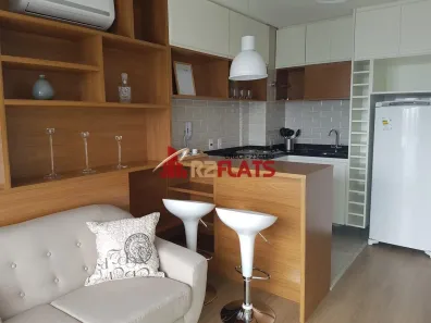 Apartamento com 1 Quarto para alugar, 37m² no Santo Amaro, São Paulo
