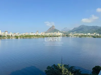 Apartamento com 4 Quartos para alugar, 210m² no Lagoa, Rio de Janeiro