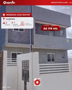 Apartamento com 2 Quartos à venda, 50m² no Valentina de Figueiredo, João Pessoa