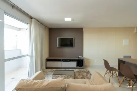 Apartamento com 1 Quarto para alugar, 39m² no Jardim Goiás, Goiânia