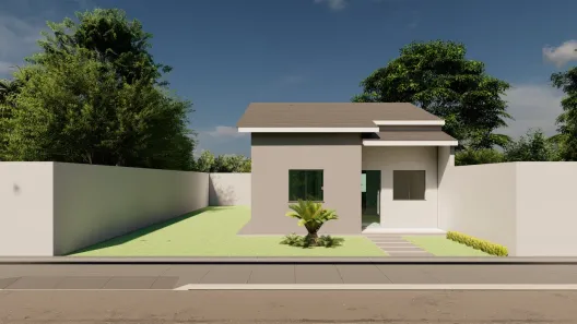 Casa com 2 Quartos à venda, 61m² no Primavera do Leste, Primavera do Leste