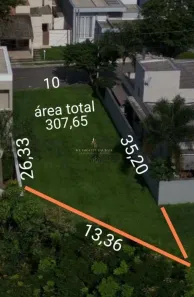 Lote/Terreno à venda, 307m² no Loteamento Residencial Campos do Conde II, Tremembé
