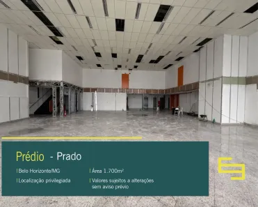 Prédio Comercial para alugar, 1700m² no Prado, Belo Horizonte