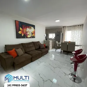 Casa de Condomínio com 3 Quartos à venda, 150m² no Residencial Florais do Planalto, Valparaíso de Goiás