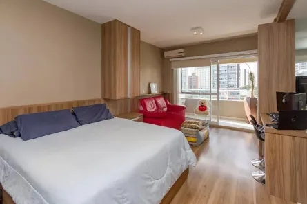 Apartamento com 1 Quarto à venda, 36m² no Brooklin Paulista, São Paulo