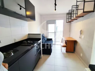 Apartamento com 1 Quarto para alugar, 29m² no Jardim Caravelas, São Paulo