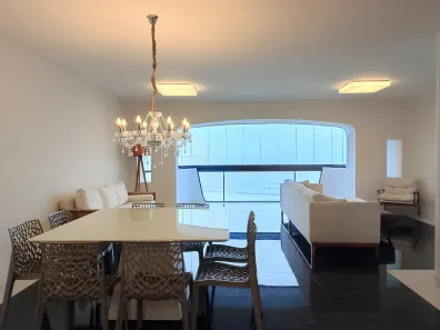 Apartamento com 3 Quartos para venda ou aluguel, 148m² no Vila Luis Antônio, Guarujá