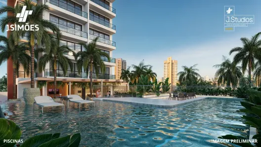 Apartamento com 1 Quarto à venda, 25m² no Meireles, Fortaleza