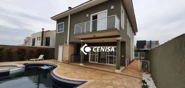 Casa de Condomínio com 3 Quartos para venda ou aluguel, 323m² no Jardim Vila Paradiso, Indaiatuba