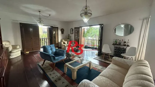 Apartamento com 3 Quartos à venda, 240m² no Pompéia, Santos