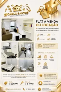Apartamento com 1 Quarto para venda ou aluguel, 36m² no Boa Viagem, Recife