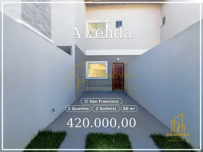Casa com 2 Quartos à venda, 80m² no São Francisco, Serra