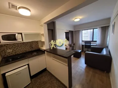 Flat com 1 Quarto para alugar, 31m² no Itaim Bibi, São Paulo