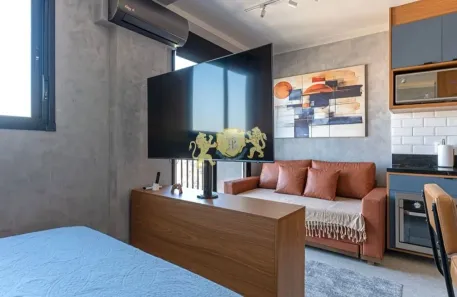 Flat com 1 Quarto para alugar, 28m² no Vila Olímpia, São Paulo
